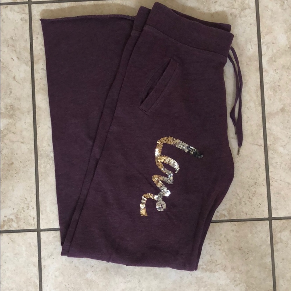 Maroon Victoria’s Secret Sweatpants